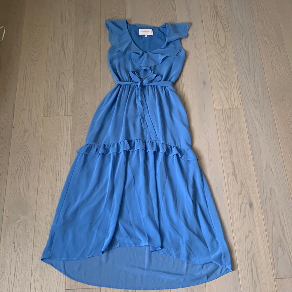 Blue dress gown